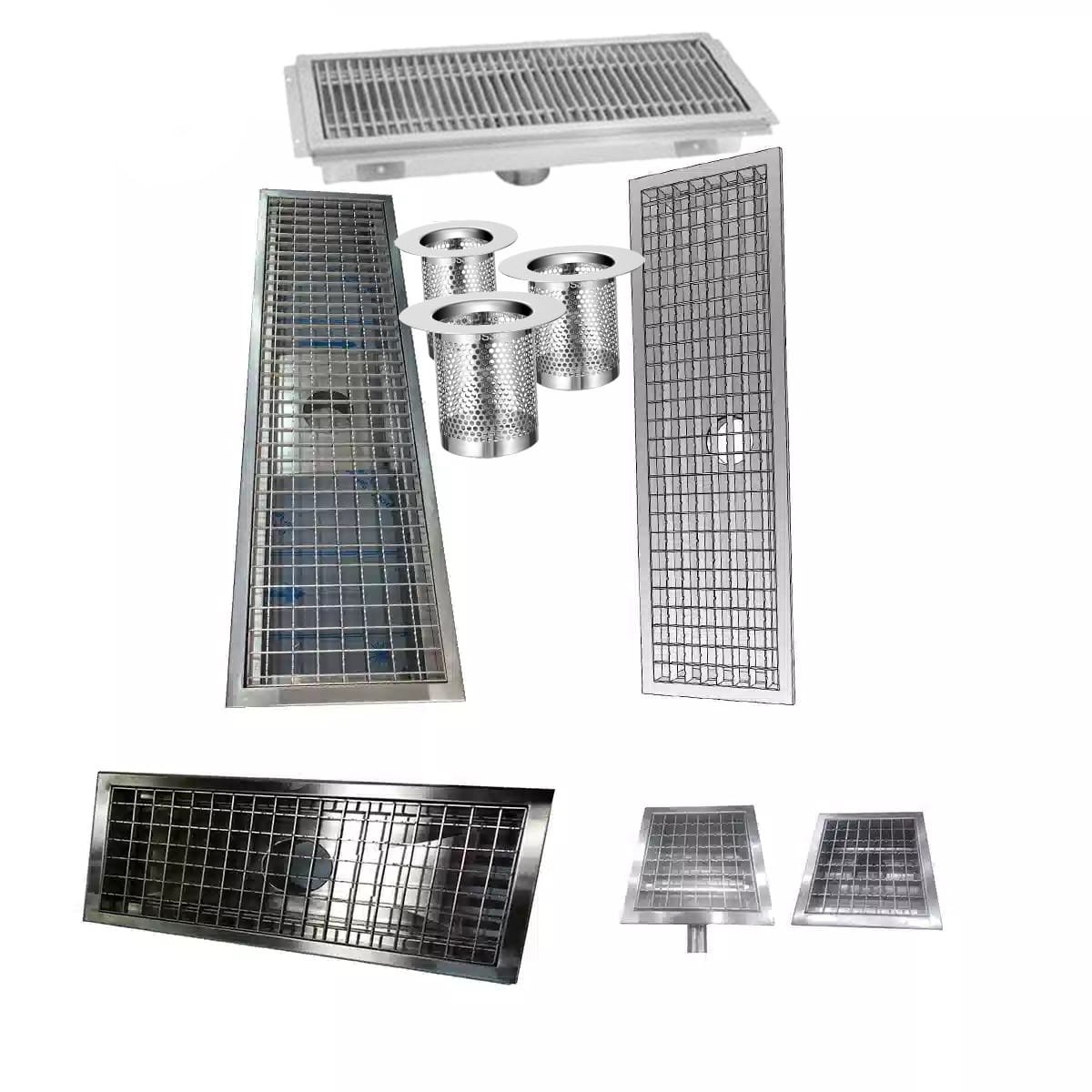 stainless steel floor grating